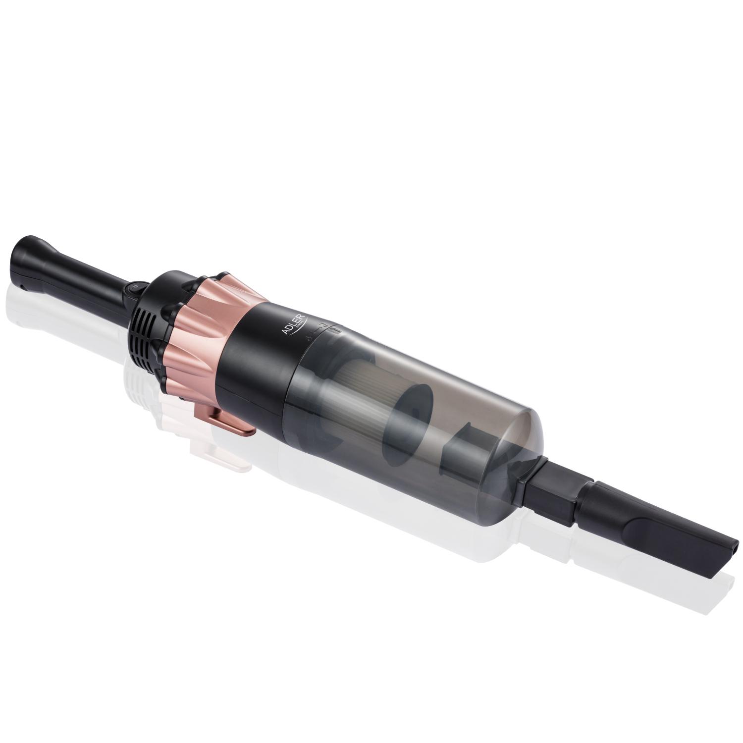 Пылесос контейнерный Adler AD 7049 2в1 НЕРА с насадкой для салона автомобиля 800W 0,8л Black (AD7049) - фото 3