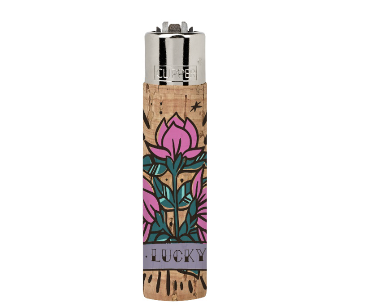 Зажигалка Clipper Cork Cover Dead Flowers 3