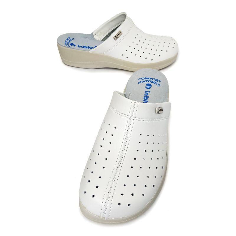 Кімнатні тапочки жіночі Inblu медичні ES41AC p. 41 25,5-26 см Білий - фото 2 Кімнатні тапочки жіночі Inblu медичні ES41AC p. 41 25,5-26 см Білий - фото 2
