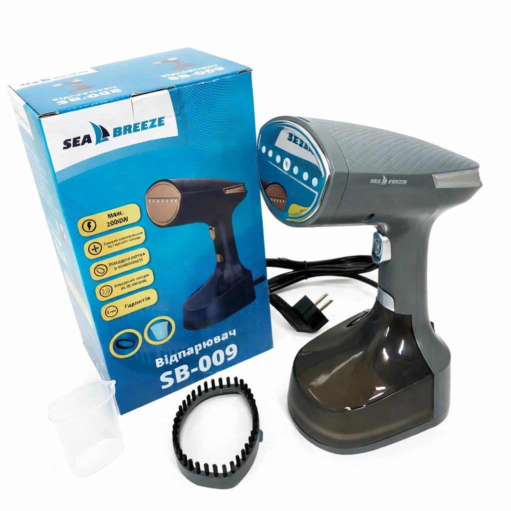 Отпариватель для одежды SeaBreeze SB-008 2000 Вт/резервуар 350 мл/щетка (ML-05618)