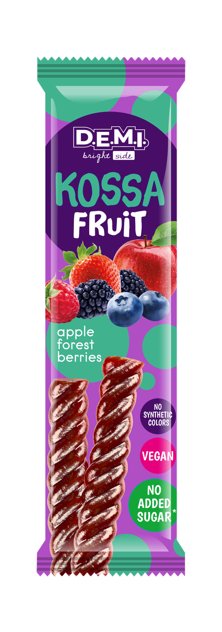 Пастила фруктова Kossa Fruit Лісові ягоди 15 г (2603674569)