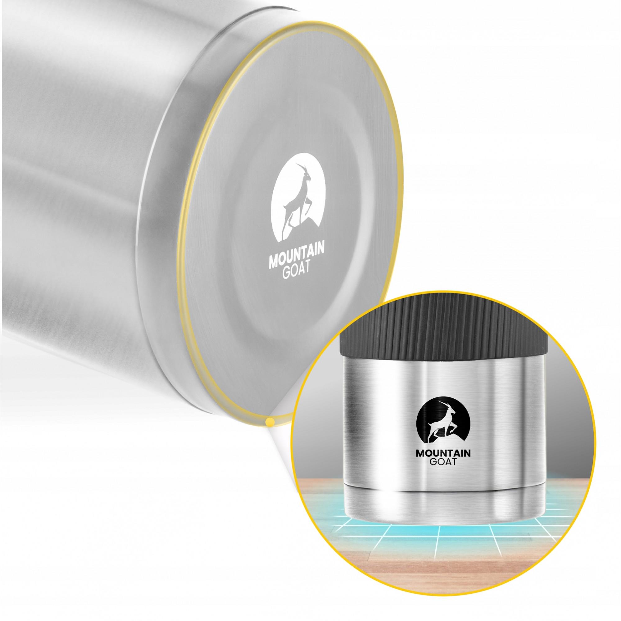 Термос для еды Mountain Goat 1 л Silver (P-5907739315809) - фото 3