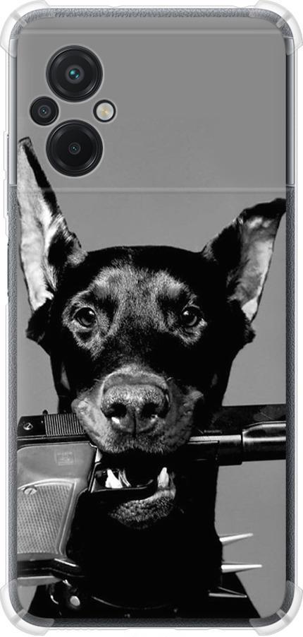 Чехол на Xiaomi Poco M5 Доберман (2745sp-2767-42517)