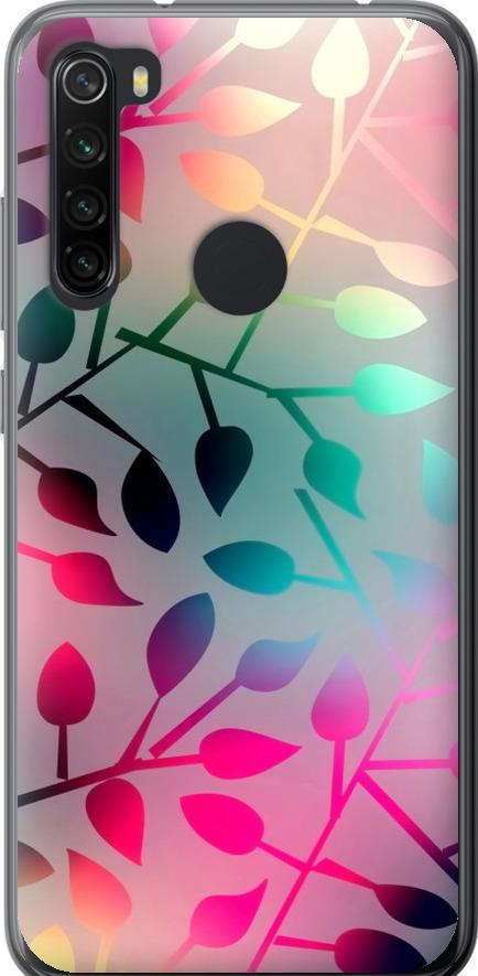 Чехол на Xiaomi Redmi Note 8 Листья (2235t-1787-42517)