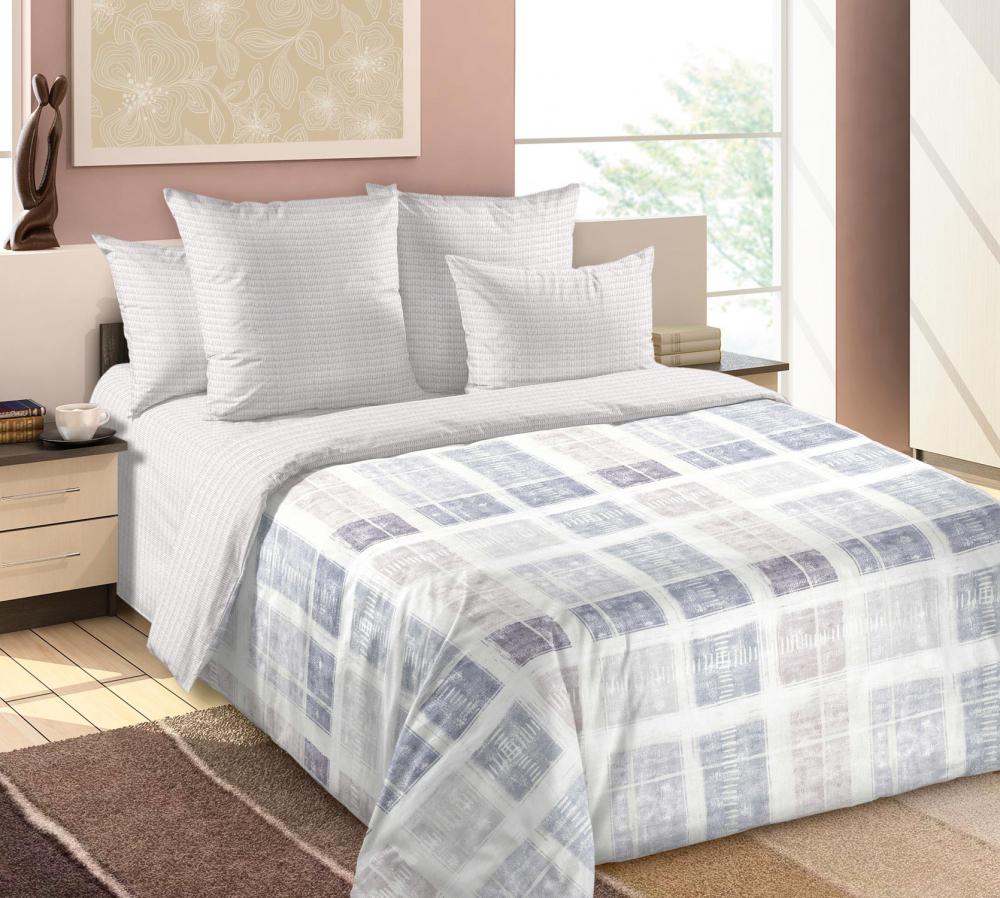 Комплект постельного белья Комфорт текстиль Перкаль Франко 145x215 см Семейный 50x70 см ( КТ_pvu_4407_4_50x70 )