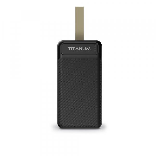 Повербанк Titanum 914 30000 mAh Чорний (27358) - фото 2