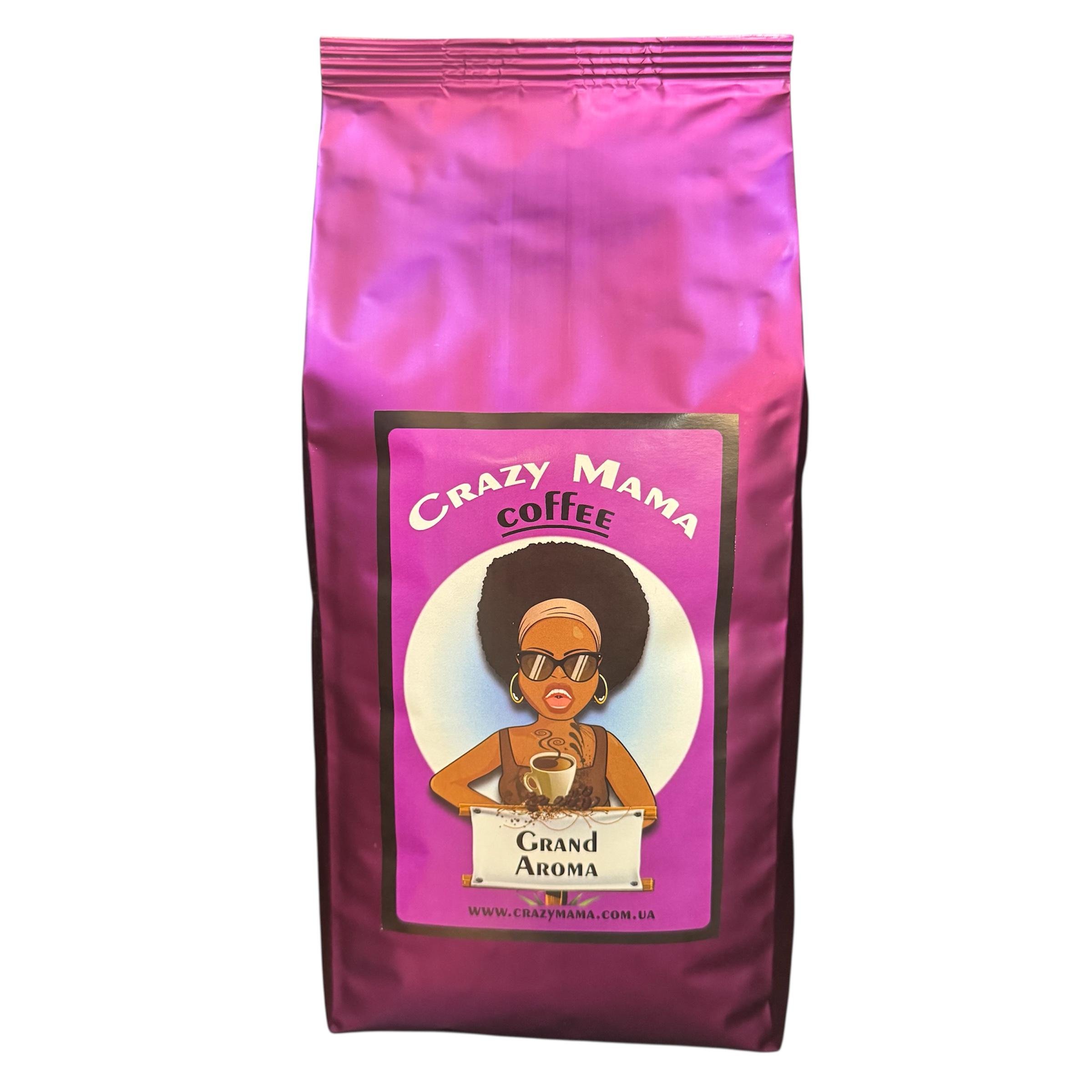 Кофе в зернах Crazy Mama Grand Aroma 1 кг (308946)