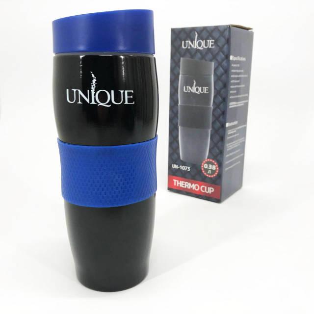 Термокружка Unique 0,38 л Синий (MX-10736N) - фото 4 Термокружка Unique 0,38 л Синий (MX-10736N) - фото 4