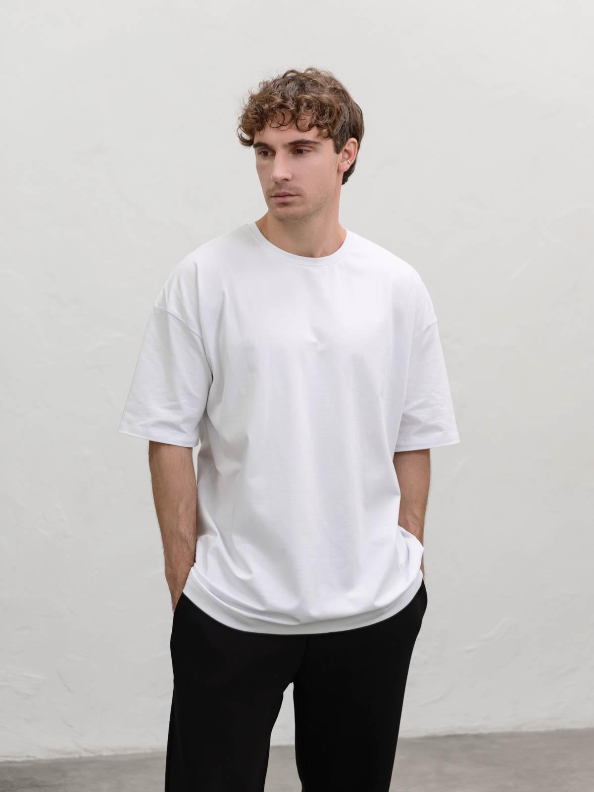 Футболка чоловіча FROMUS M/L Білий (1097-1)