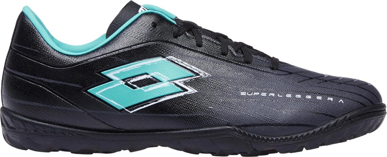 Сороконіжки Lotto SOLISTA 700 IX TF р. EU-45 Чорно-бірюзовий (221359/CX4)