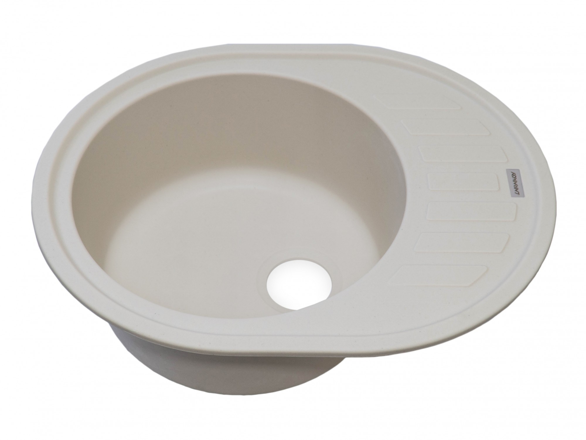 Мойка для кухни Adamant Ovum (ivory-08) 78х50х20 см - фото 3