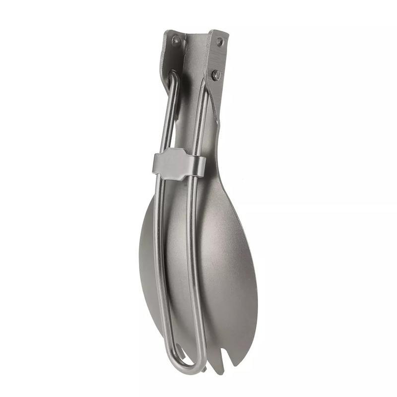 Ложка туристична Lixada Spork з чохлом Grey (82272) - фото 7