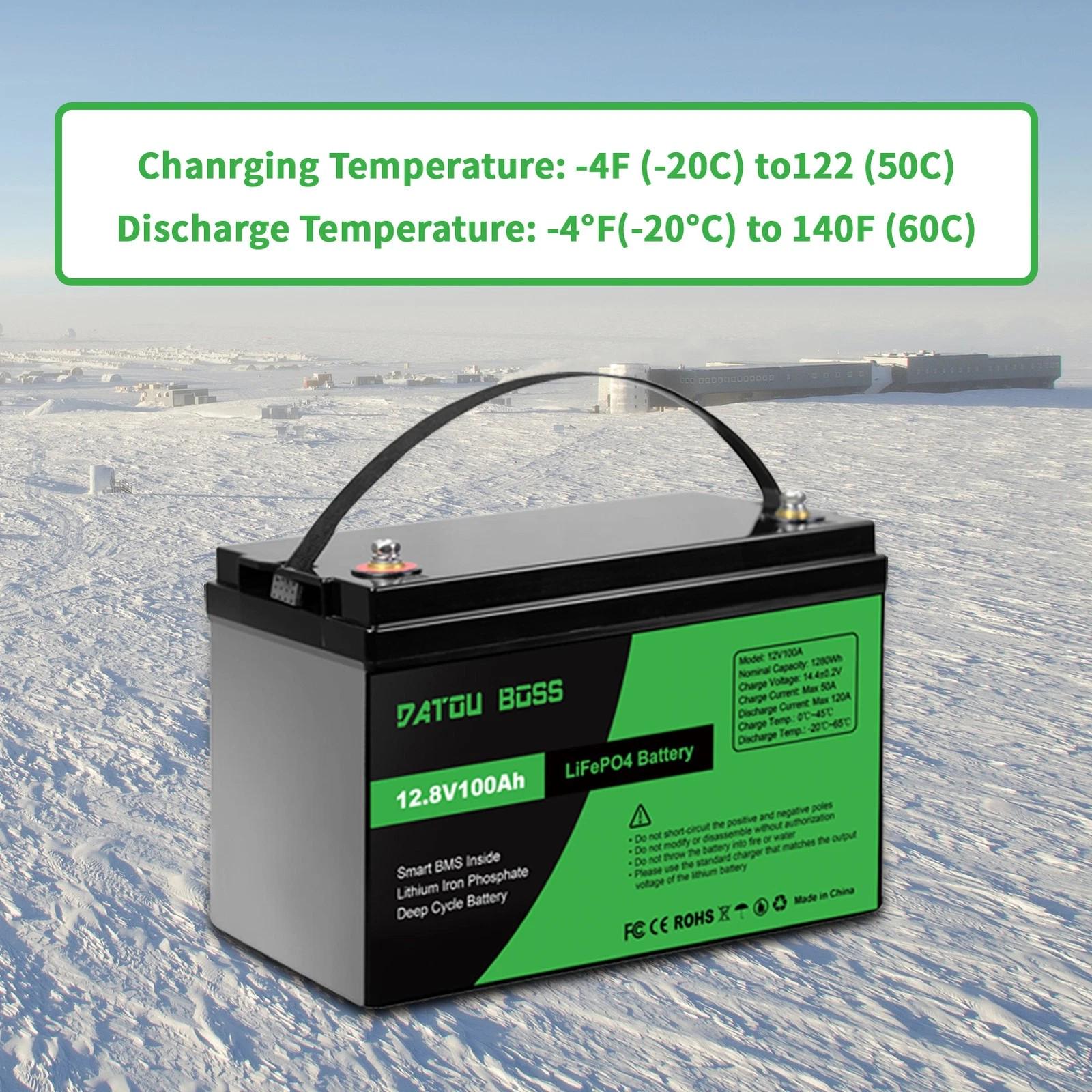 Аккумулятор LiFePO4 DATOU BOSS 12,8V 100 Ah с BMS легкий 5000-15000 циклов - фото 3