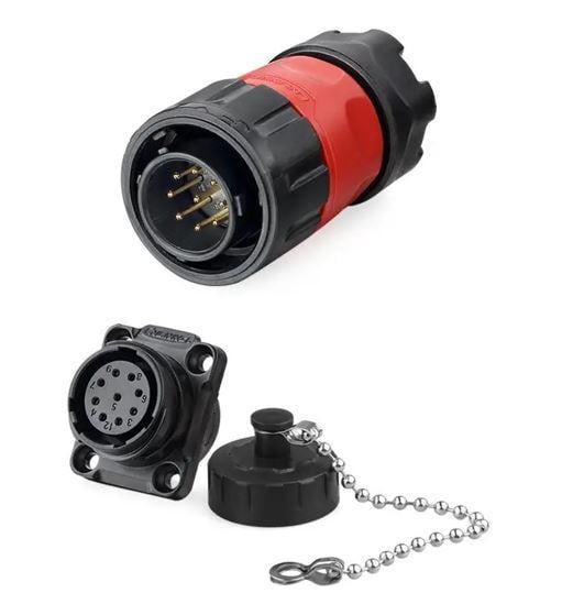 Разъем герметичный CNLINKO 9 pin IP67 комплект YM-20-J09SX-02-401 YM-20-C09PE-02-001 (2467688734) Разъем герметичный CNLINKO 9 pin IP67 комплект YM-20-J09SX-02-401 YM-20-C09PE-02-001 (2467688734)