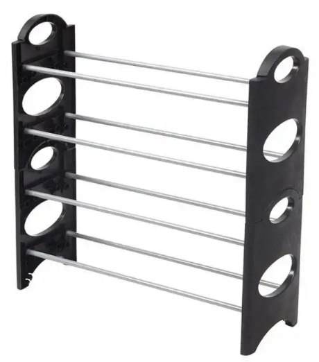 Полиця стійка для зберігання взуття Shoe Rack 4 полиці (17622) - фото 3