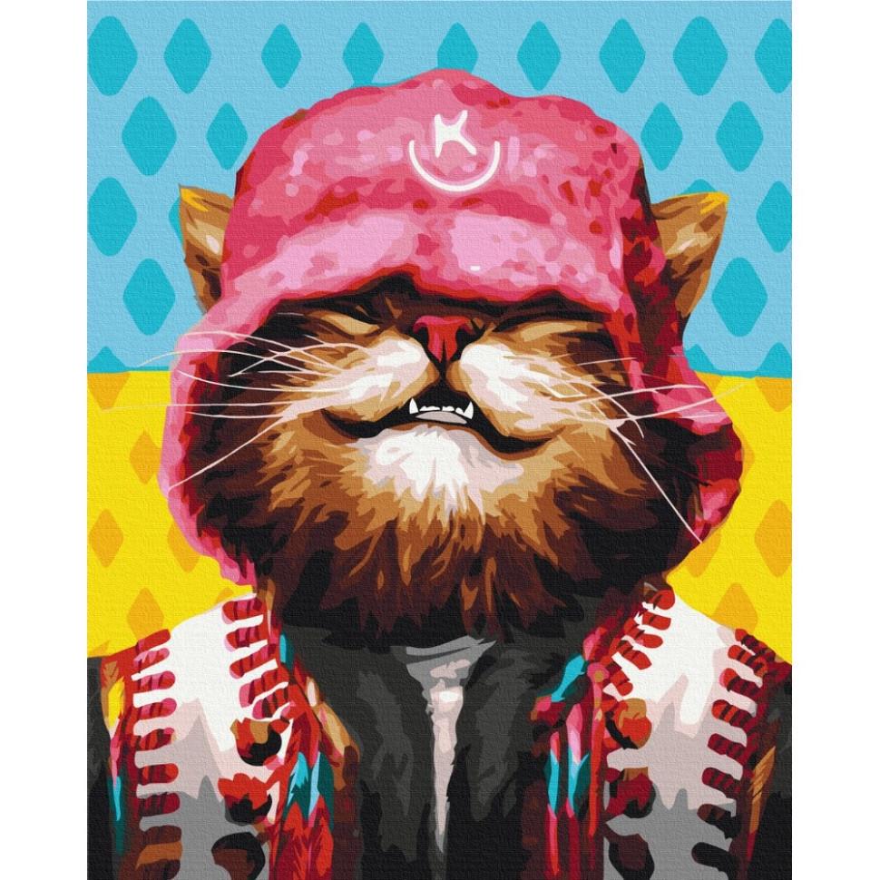 Картина за номерами Brushme Котик Kalush Маріанна Пащук BS53159 40x50 см (RLT30364) Картина за номерами Brushme Котик Kalush Маріанна Пащук BS53159 40x50 см (RLT30364)