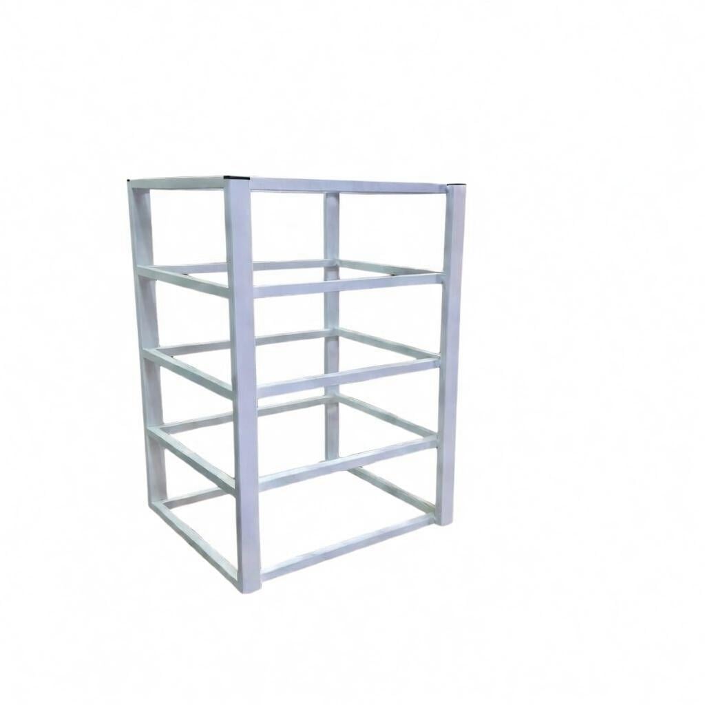 Стійка для акумуляторних батарей 4 рівні 765х490х500 мм Білий (32714993)