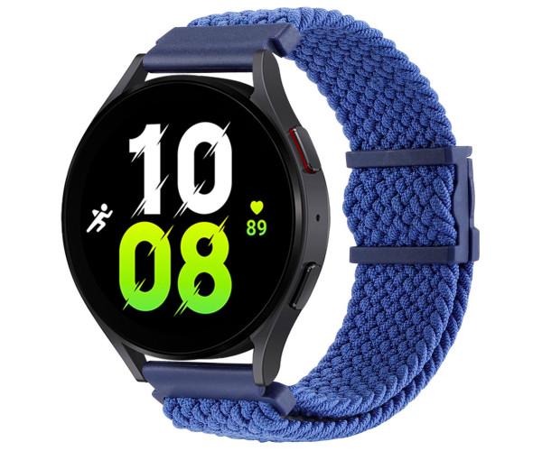 Ремешок Nylon Elastic Adjustment для Samsung/Amazfit/Huawei 22 мм Blue