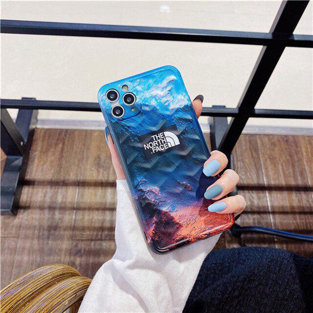 Чехол для iPhone 12 Pro The North Face Лава у горы