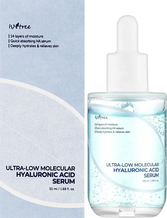 Сироватка для обличчя Isntree Ultra-Low Molecular Hyaluronic Acid Serum з низькомолекулярною гіалуроновою кислотою 50 мл (743_1666)