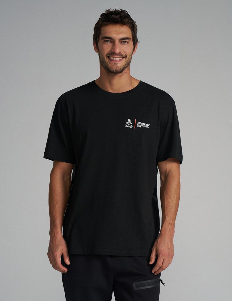 Футболка чоловіча Diverse DKR OV 0124 L Чорний (5905384068996)