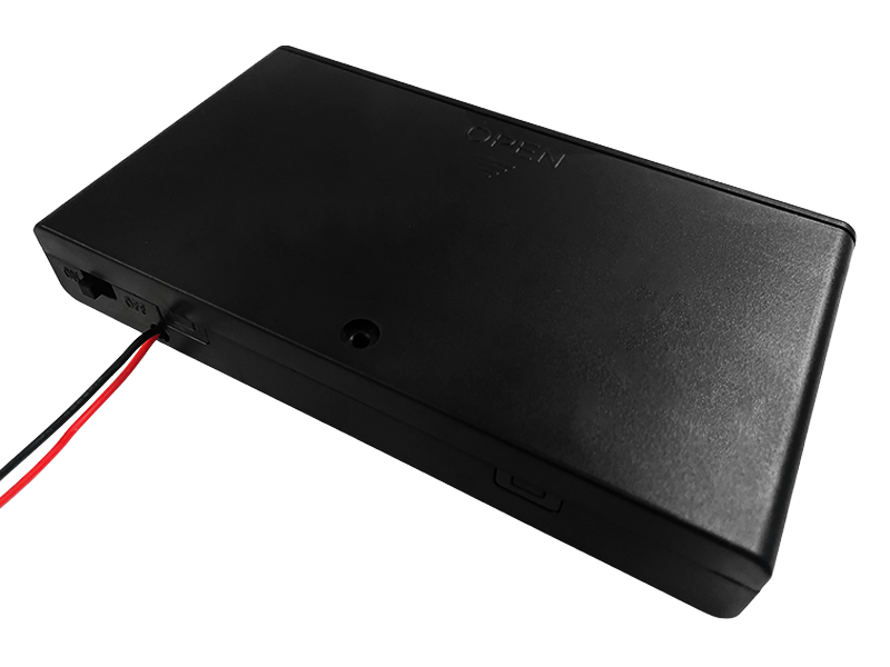 Отсек батарейный Daier BH5-8003 8 x AA 1,5V с крышкой и переключателем ON-OFF с проводами (1-0986) - фото 3 Отсек батарейный Daier BH5-8003 8 x AA 1,5V с крышкой и переключателем ON-OFF с проводами (1-0986) - фото 3