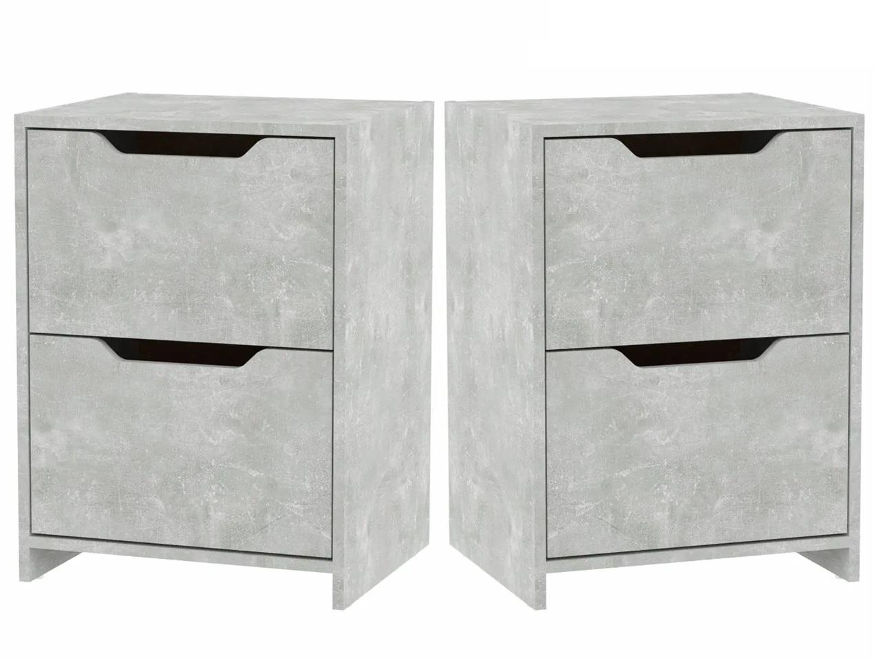 Тумба приліжкова комплект 2 шт. Компаніт ПКТ-9 Ательє світлий (26657647)