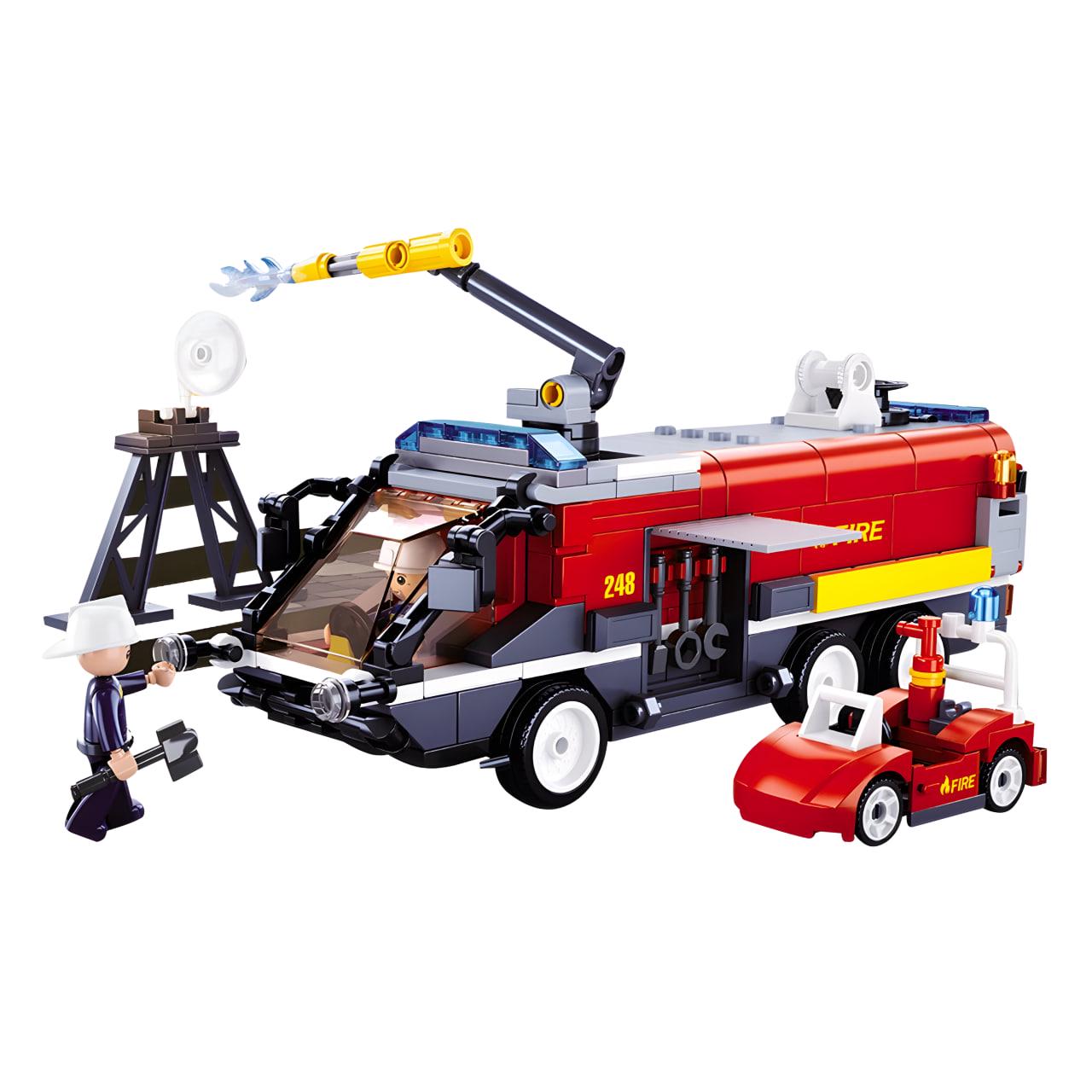 Конструктор Sluban Пожарная техника 381 деталь (M38-B0808)