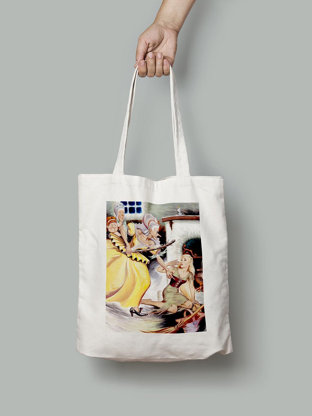 Эко-сумка Золушка шопер (pin_up010014_Bag)