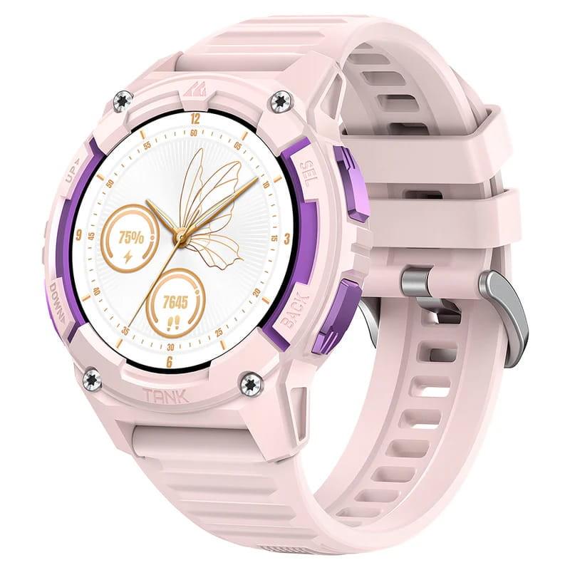 Смарт-часы женские Kospet Tank S2 с GPS Pink (16983) Смарт-часы женские Kospet Tank S2 с GPS Pink (16983)