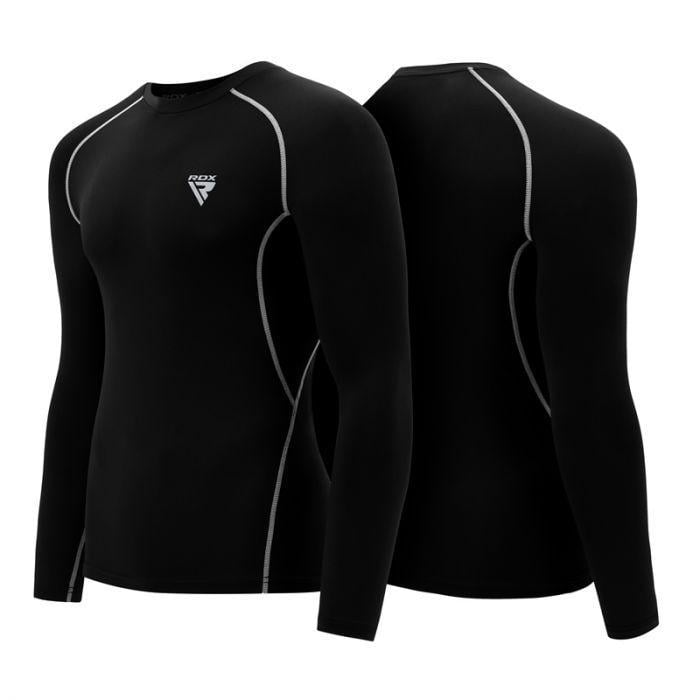 Рашгард с длинным рукавом RDX Lycra M Black (13543) - фото 6