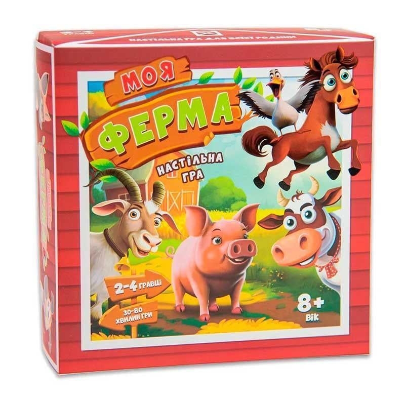 Настільна гра Strateg Моя ферма розважальна українською мовою (30435) українською мовою (31155717)