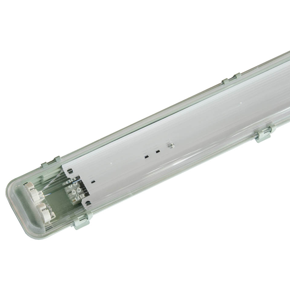 Корпус светильника IP65 для 2 LED лампы 1200 мм T8 G13 (e190030)