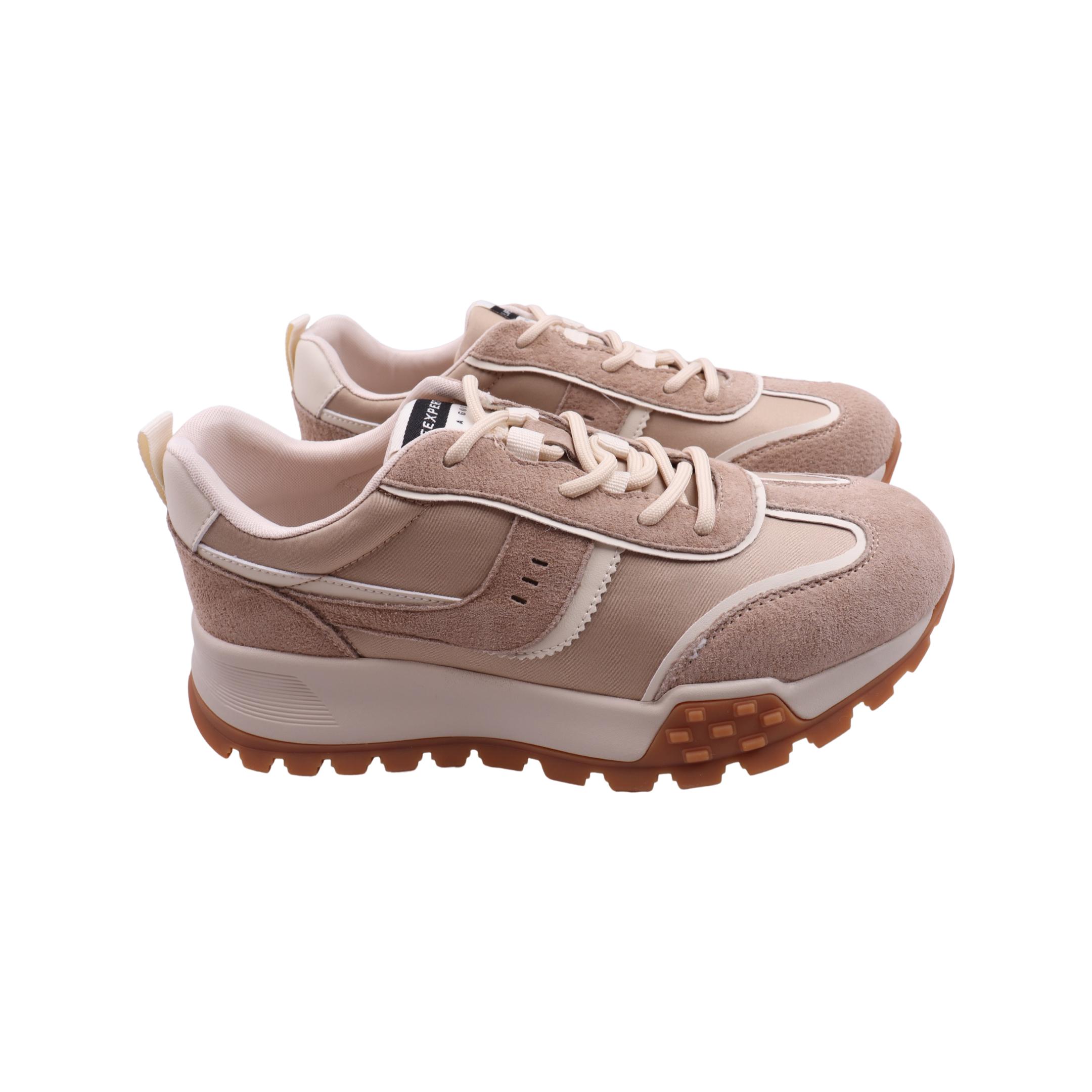 Кроссовки женские Li Fexpert из текстиля р. 40 Капучино (1220-23DK)