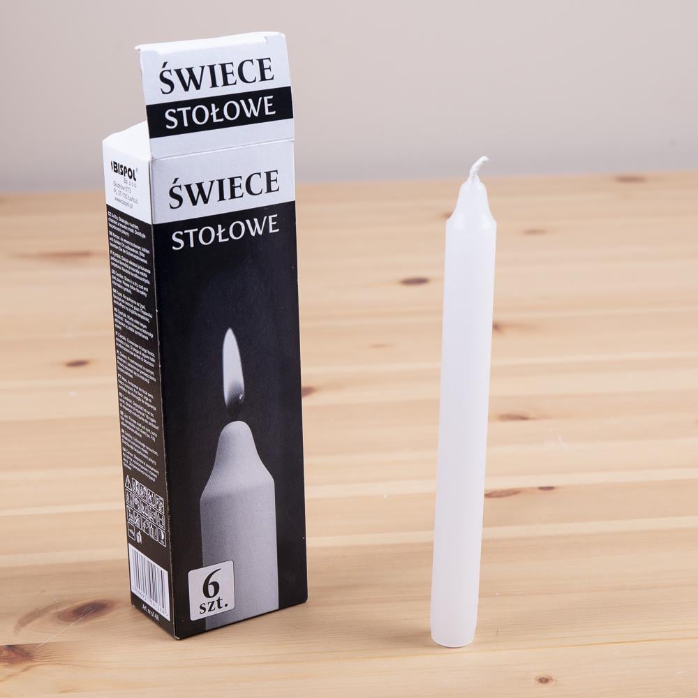 Свічки столові набір 6 шт. (156)