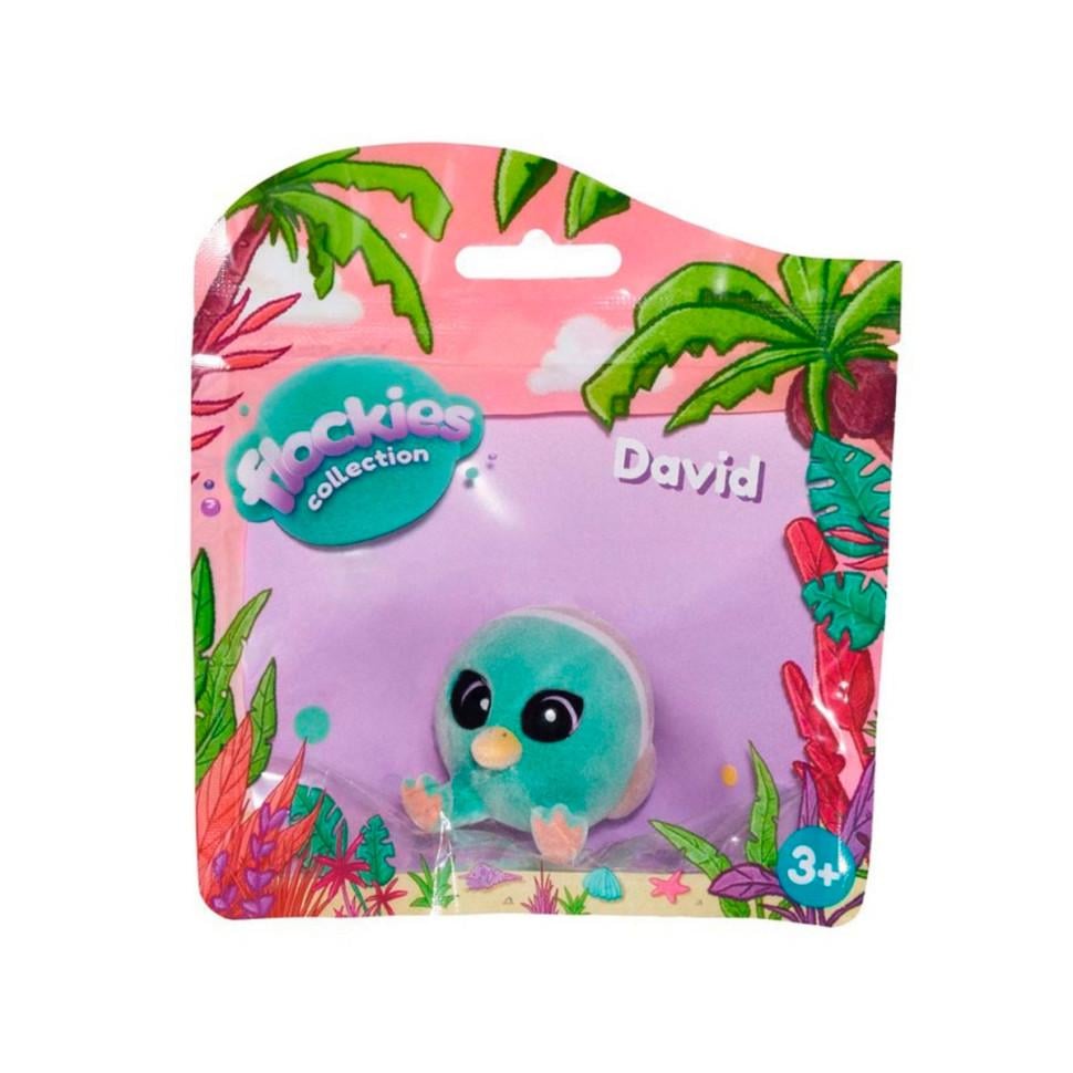 Игрушка-фигурка коллекционная Flockies Утка Дэвид (IF-174-F-370)