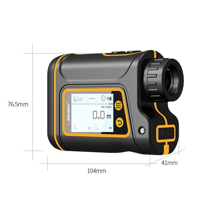 Далекомір лазерний Sndway SW-1500B з LCD екраном швидкість/кут/висота/площа до 1500 м (100992) - фото 7 Далекомір лазерний Sndway SW-1500B з LCD екраном швидкість/кут/висота/площа до 1500 м (100992) - фото 7