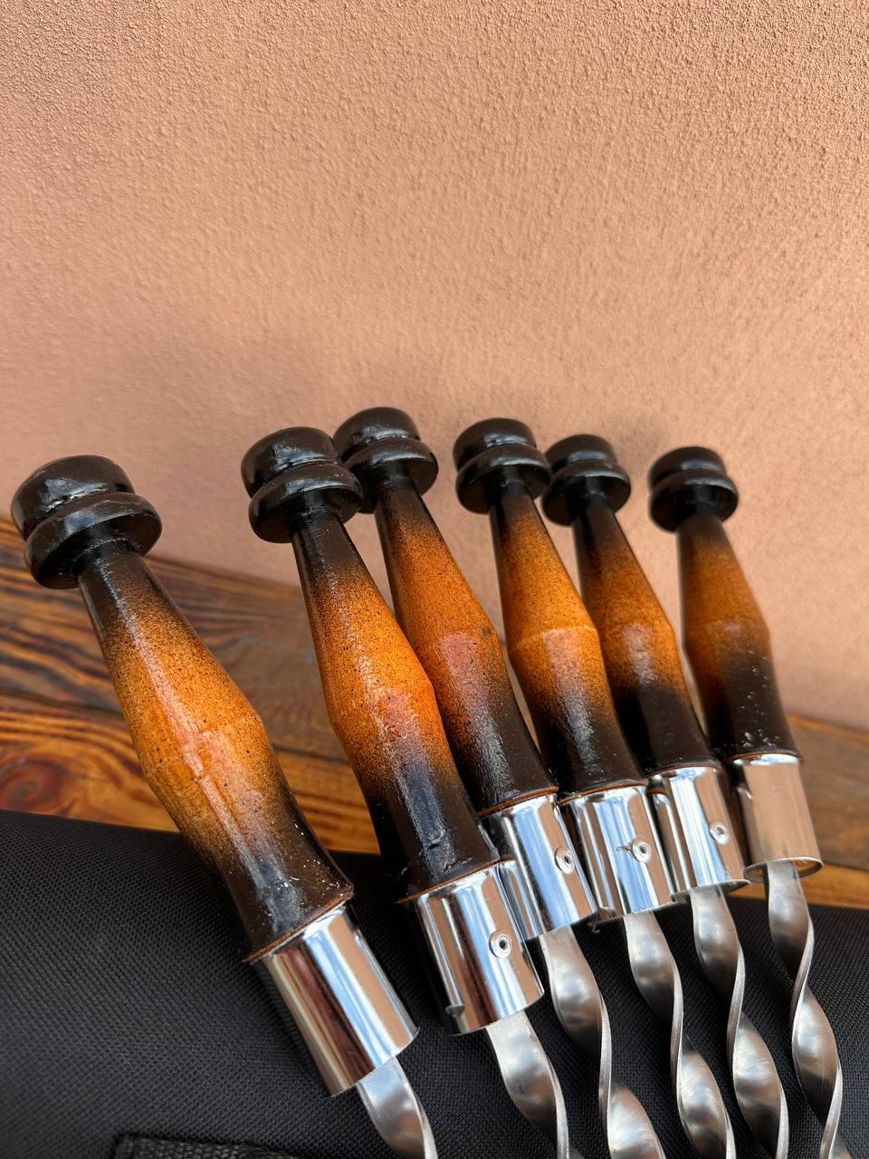 Комплект шампурів Слава Україні з тубусом 3 мм (2546520267) - фото 6 Комплект шампурів Слава Україні з тубусом 3 мм (2546520267) - фото 6