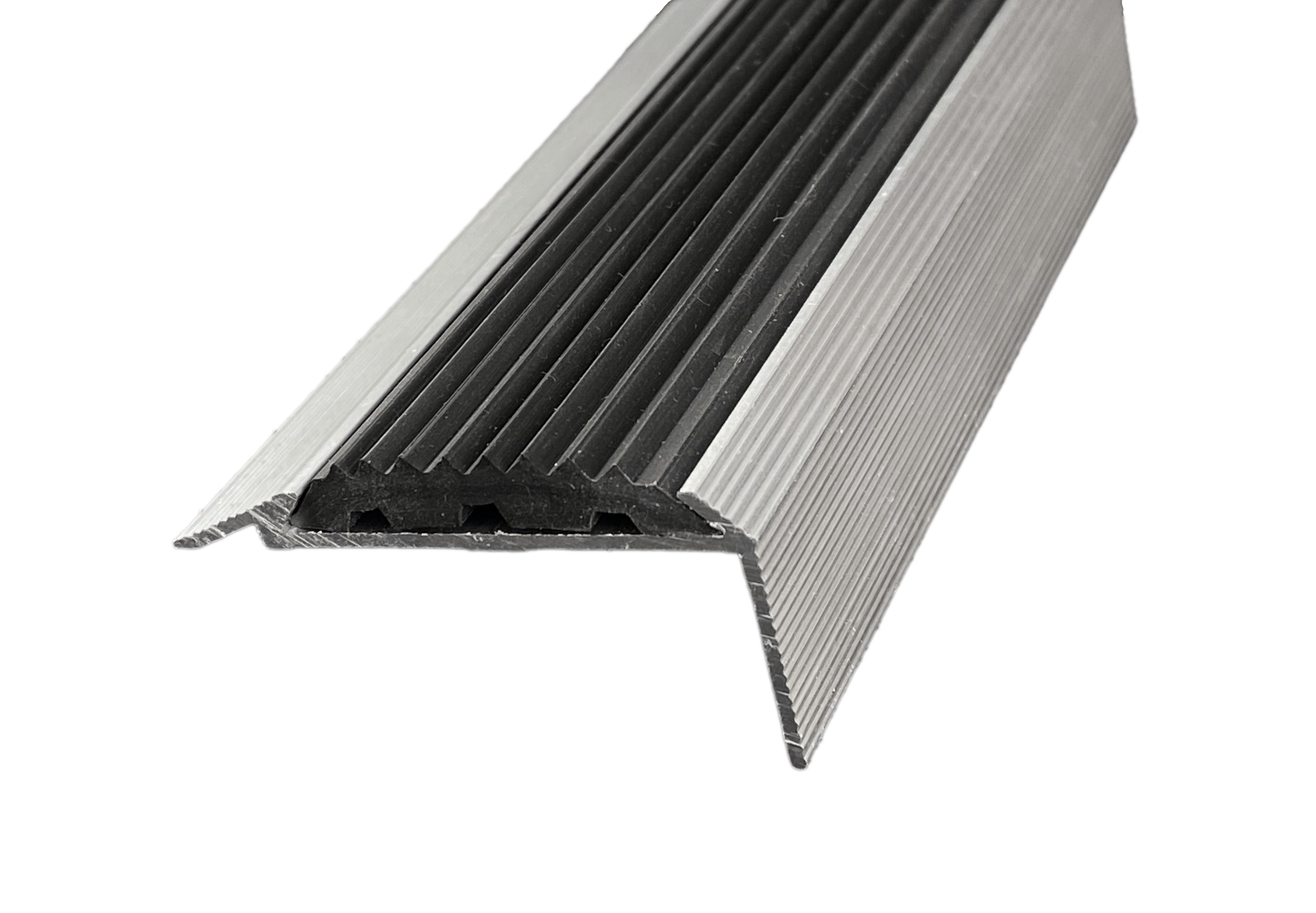 Порожек лестничный EURO CONCEPT алюминиевый БРП-121 с антискользкой вставкой 49,5х23,1 мм 1000 мм