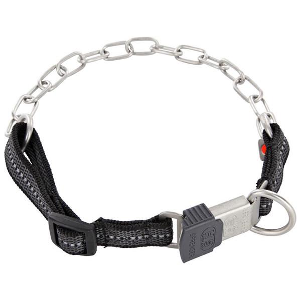 Ошейник регулируемый для собак Sprenger Adjustable Collar with Assembly Chain среднее звено нержавеющая сталь с нейлоном (51549_003_S5)