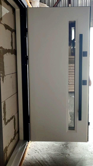 Двері вхідні Котедж рама ВІП терморозрив 2 мм 1200x2050 мм Антрацит (3682) - фото 2