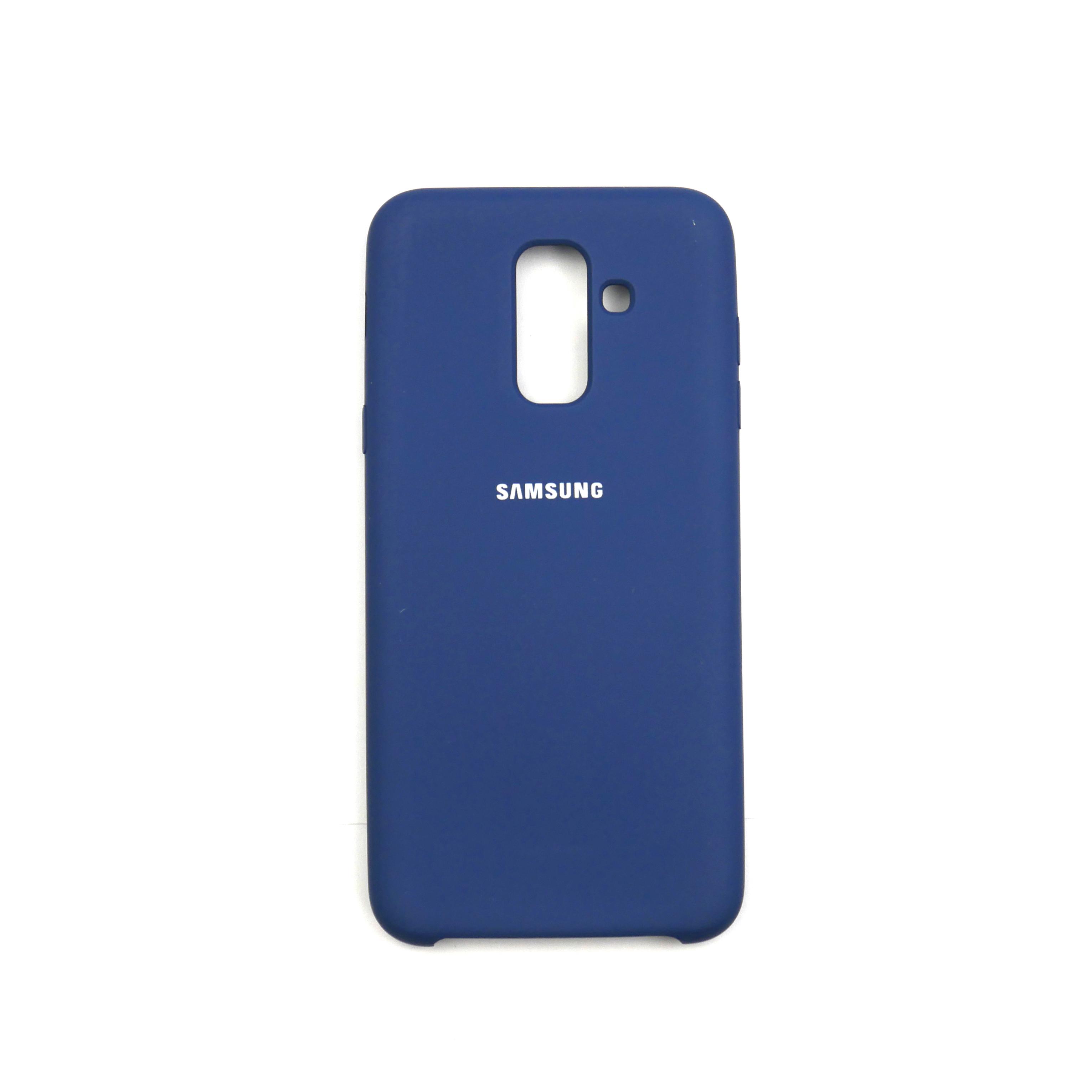 Чехол Jelly Silicone Case Samsung A6 Plus 2018 Sea Blue (20)
