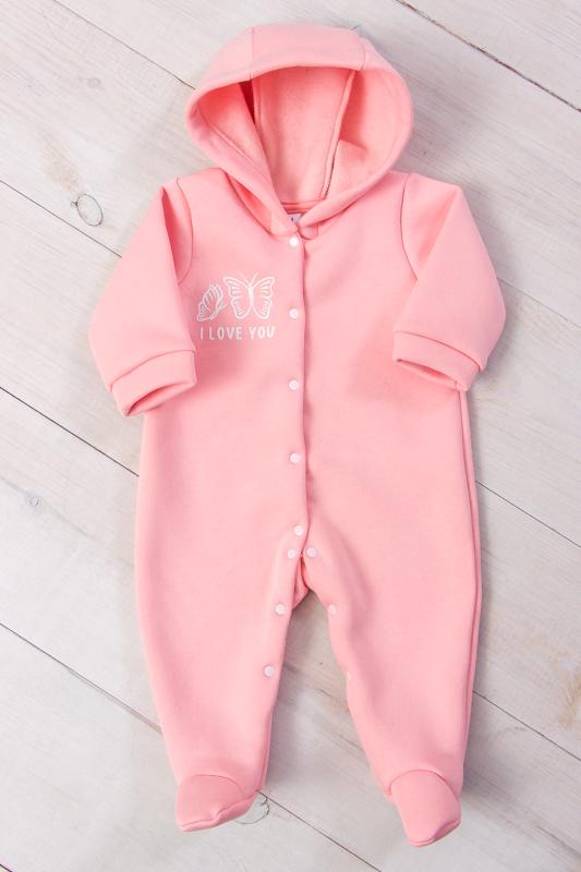 Комбинезон ясельный для девочки Носи свое Super Baby 74 см Персиковый (5001-025-33-5-v8)