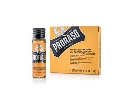 Масло для бороды Proraso Hot Oil Beard Wood & Spice 17 мл