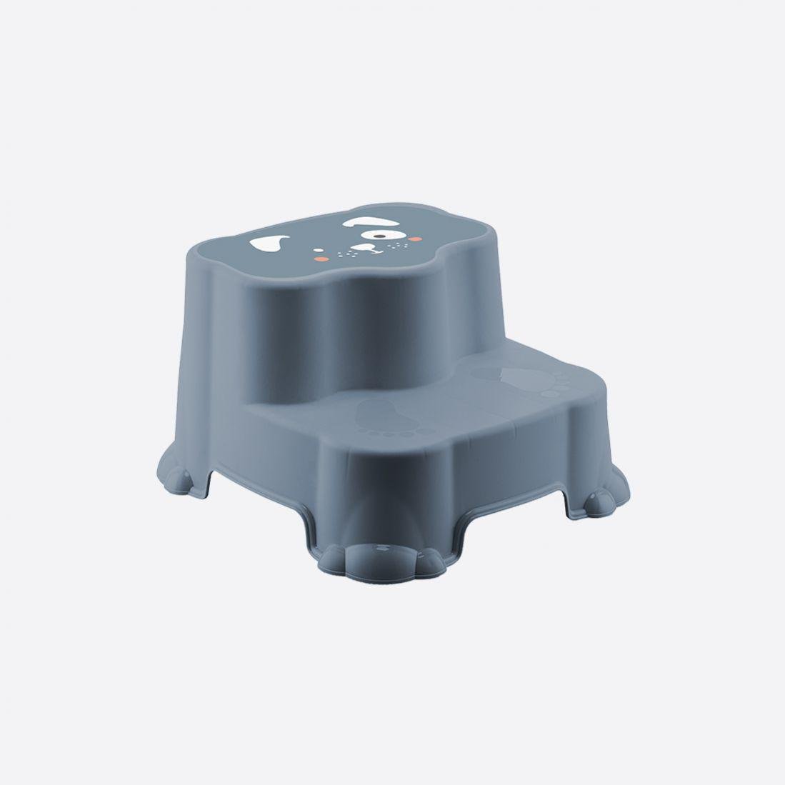 Табурет-подставка детская для ног с 2 ступенями и антискользящим покрытием Синий (29518761)