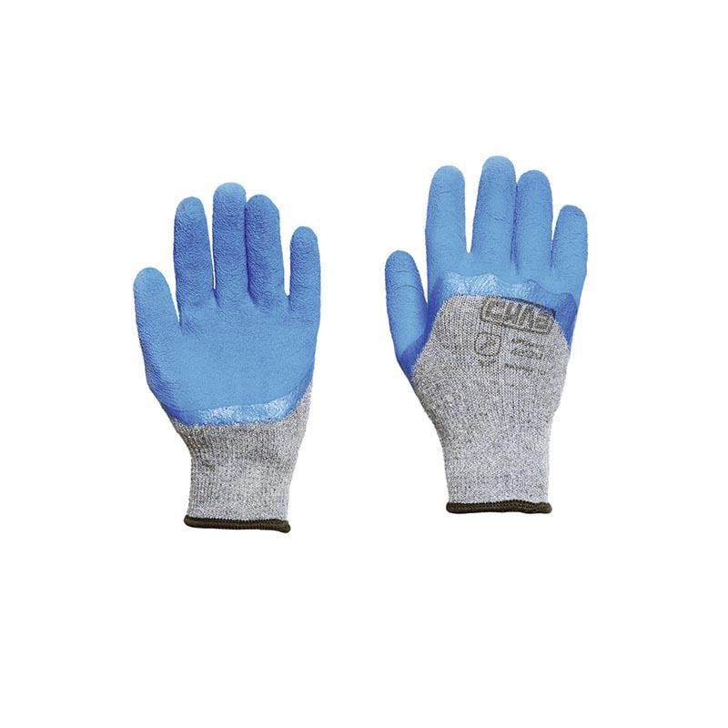 Рукавички зі спіненим латексним покриттям Сила р. 10 Сірий/Синій (481217)