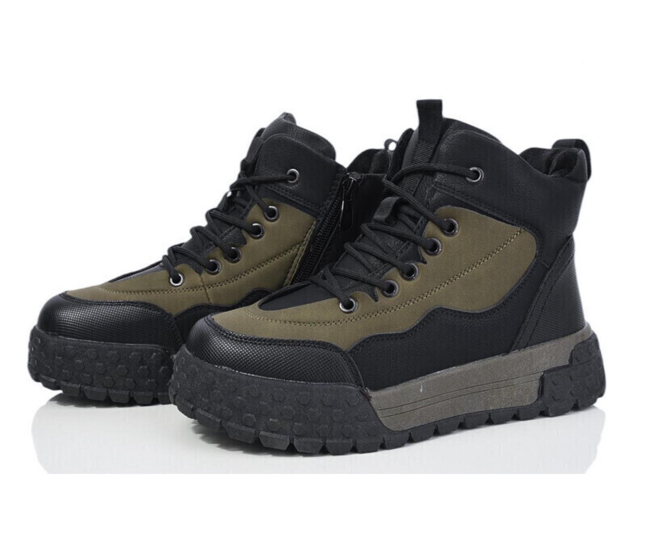 Ботинки зимние для мальчиков PALIAMENT 1236879/32 р. 32 Хаки