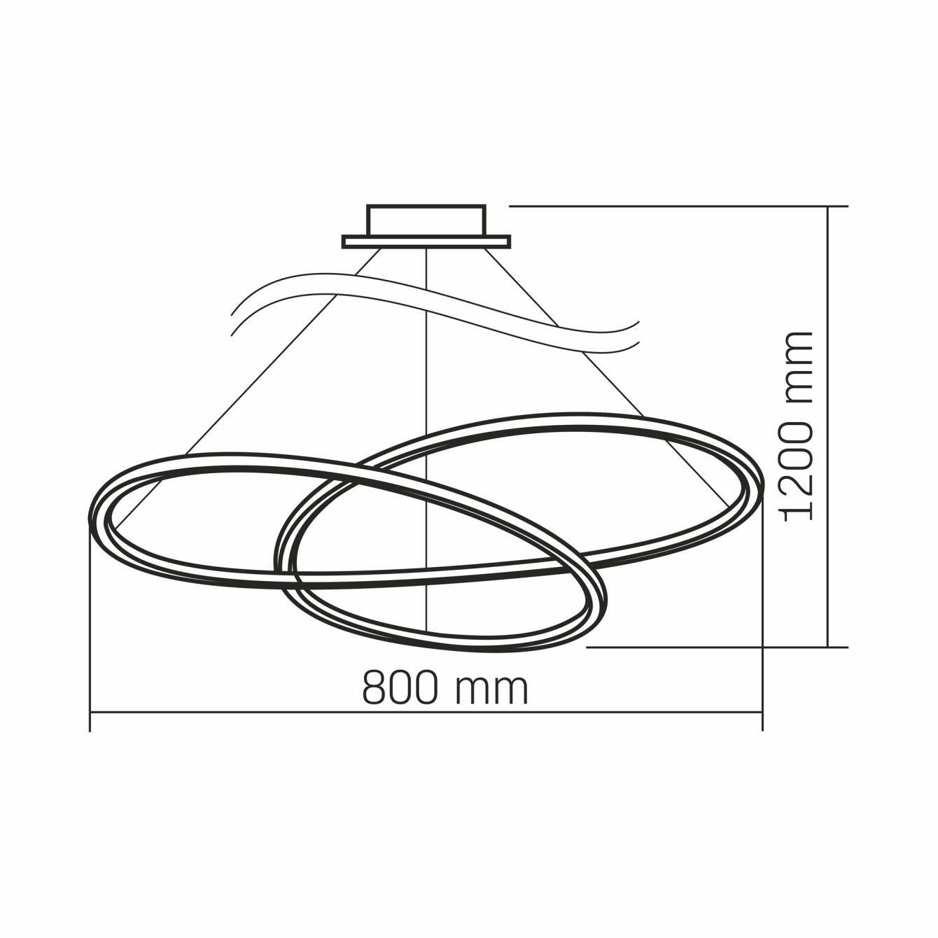 Світильник LED функціональний Videx Decora VL-CLD-989-BK 110W (24574653) - фото 3 Світильник LED функціональний Videx Decora VL-CLD-989-BK 110W (24574653) - фото 3