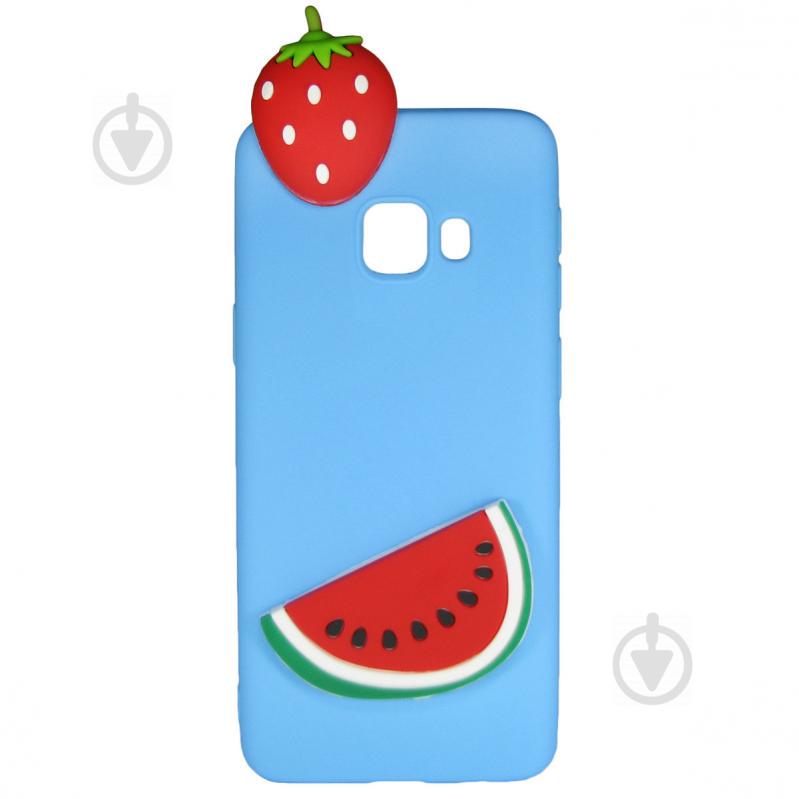 Чехол Cartoon Case 3D для Samsung J415 Galaxy J4 Plus Арбуз (arbc7650)