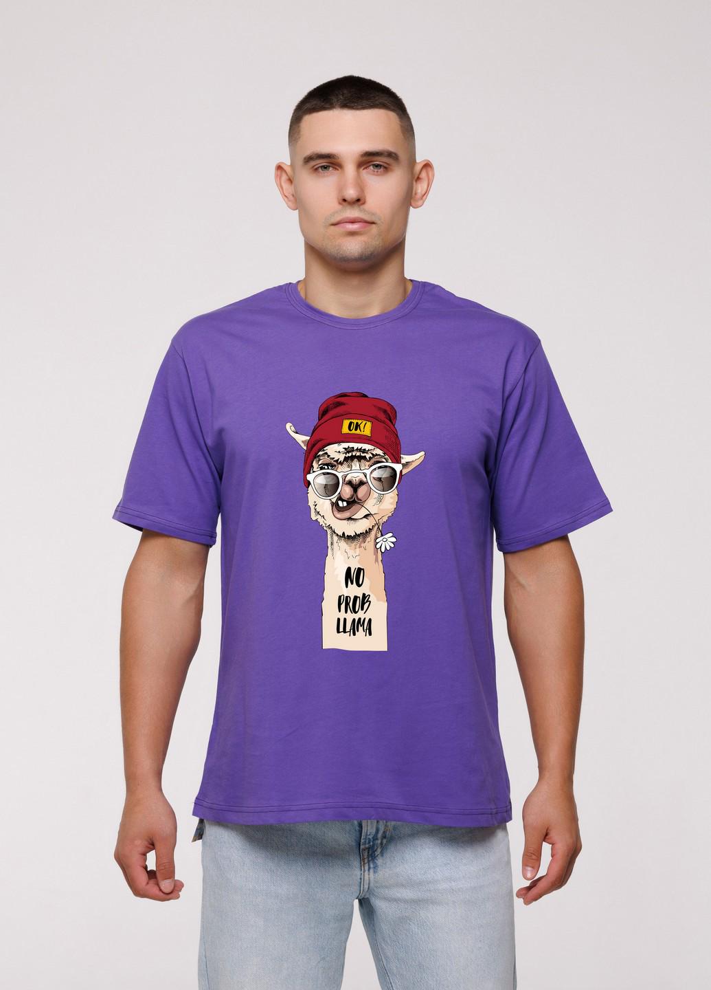 Мужская футболка No problama Наталюкс M Зеленый (1218048602421)